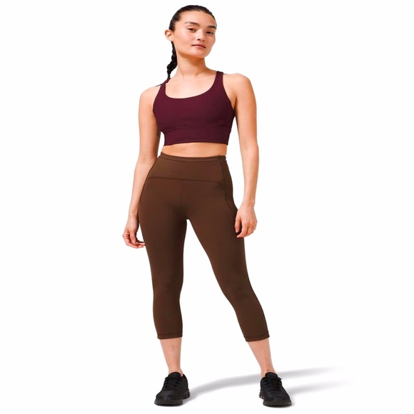 *NWT* Lululemon Swift Speed HR CROP 21" BRNE - Picture 3 of 5